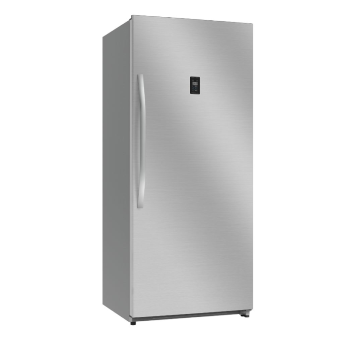 ⁦ميديا فريزير, عامودي 21 قدم ، اتجاه فتح الباب لليمين ، قابل التحويل الى ثلاجة ، تدفق هواء متعدد ، مانع التجمد ، تجميد سريع / تبريد سريع ، , 61 هيرتز,استيل,MDRU793FGF46R⁩ - الصورة ⁦3⁩