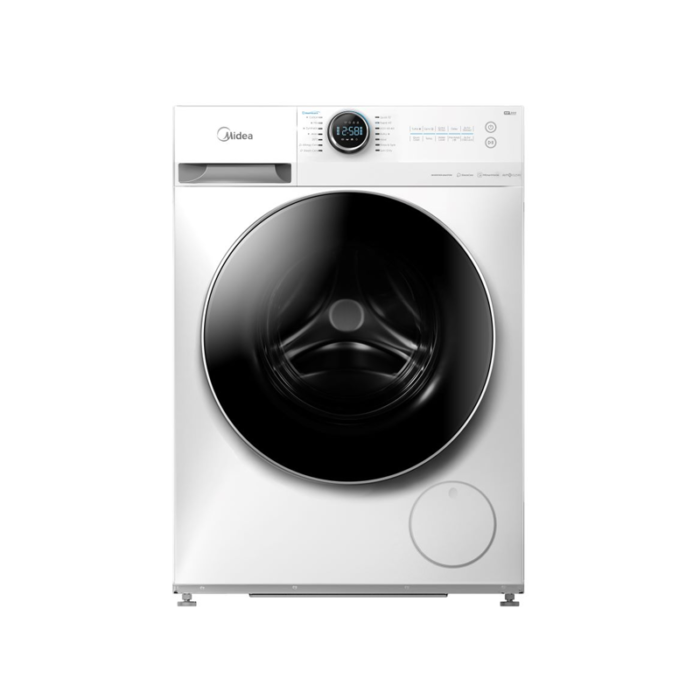 ⁦ميديا غسالة ومجفف تحميل أمامي – 10 كجم غسيل و 7 كجم تجفيف – 14 برنامج – أبيض – MF200D100W1WSA⁩ - الصورة ⁦2⁩