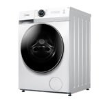 ⁦ميديا غسالة منزلية اتوماتيك تعبئة امامية 12 كجم، 14 برنامج، انفرتر، ابيض - MF200W120W1WSA⁩ - الصورة ⁦3⁩