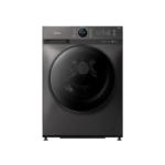 ميديا غسالة منزلية اتوماتيك تعبئة امامية 8 كجم، عناية بالبخار، انفرتر، تيتانيوم - MF200W80W1TSA