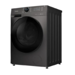 ⁦ميديا غسالة منزلية اتوماتيك تعبئة امامية 8 كجم، عناية بالبخار، انفرتر، تيتانيوم - MF200W80W1TSA⁩ - الصورة ⁦4⁩