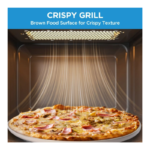 ⁦ميديا ميكرويف الكهربائي مع شواية – 31 لتر – 1000 واط – فضي - EG131BS⁩ - الصورة ⁦4⁩