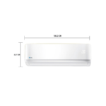 ⁦مكيف سبليت ماندو بلس 22000 وحدة بارد فقط مع واي فاي وتنظيف ذاتي وريش ذهبية – MP-NF25-24C⁩ - الصورة ⁦4⁩