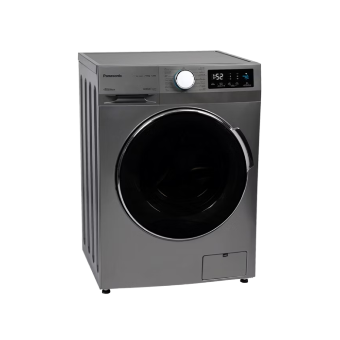 ⁦غسالة باناسونيك أمامية 7 كجم – انفرتر – لون فضي – NA-14MG1LSA⁩ - الصورة ⁦3⁩