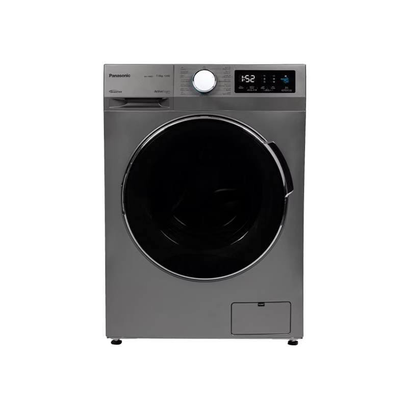 na-14mg1lsa.png غسالة باناسونيك أمامية 7 كجم – انفرتر – لون فضي – NA-14MG1LSA - الصورة 1