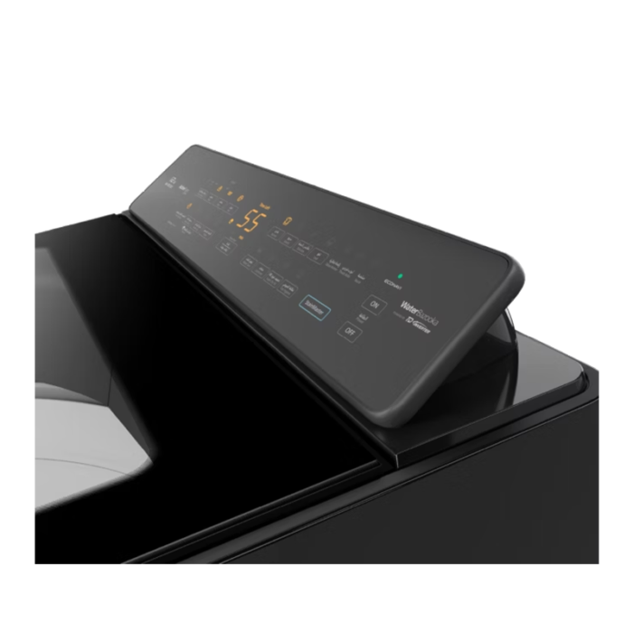 ⁦غسالة باناسونيك أوتوماتيك علوية ,سعة 12 كجم  ,تنشيف بنسبة 75%  ,تقنية إنفرتر موفرة للطاقة  ,لون فضي غامق -  NA-FD12X3BSA⁩ - الصورة ⁦5⁩