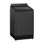 ⁦باناسونيك غسالة علوية 16 كيلو، تقنية ActiveFoam، TurboWash، نظام StainMaster+، برنامج عباية، وضع Eco، مضاد للبكتيريا، شاشة LED – أسود – NA-FD16X1BSA⁩ - الصورة ⁦3⁩