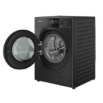 ⁦باناسونيك غسالة أمامية أوتوماتيكية مع مجفف 12 كجم غسيل / 8 كجم تجفيف – انفرتر – فضي – NA-S24ER1BSA⁩ - الصورة ⁦3⁩