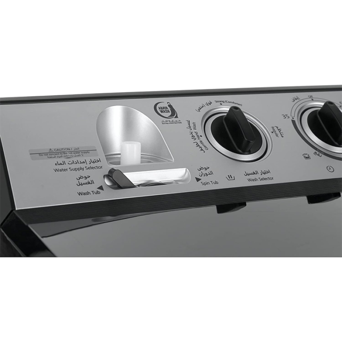 ⁦غسالة باناسونيك حوضين سعة 14 كجم NA-W14XG1BSA – عناية فائقة بالعبايات والأقمشة الحساسة⁩ - الصورة ⁦6⁩