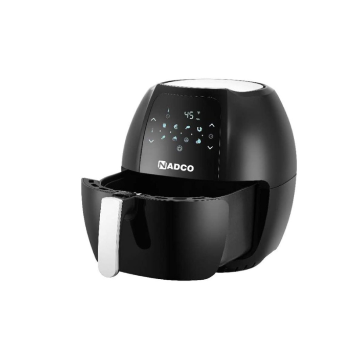 ⁦نادكو مقلاة هوائية رقمية 6 لتر 1800 واط  أسود - NC-601AFD⁩ - الصورة ⁦3⁩