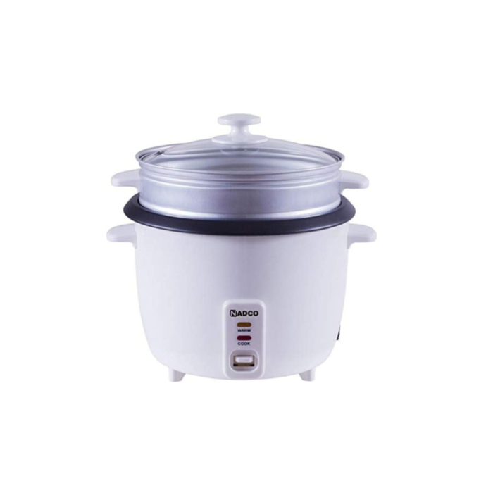 nad4.png نادكو طباخة أرز كهربائية ذكية بالبخار، سعة 1 لتر، 400 واط – NC-501DR - الصورة 1