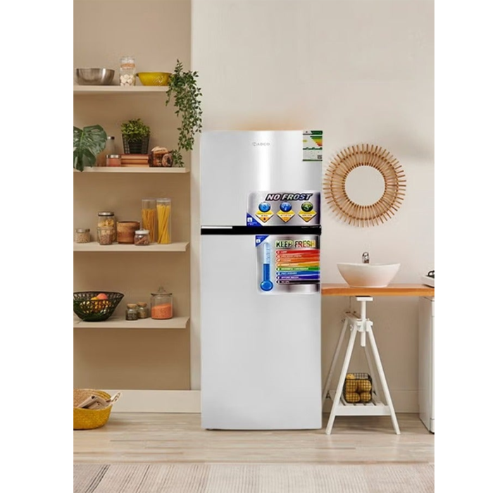 ⁦نادكوثلاجة  بابين 17.1 قدم 500 لتر لون فضي موديل -NC500NF⁩ - الصورة ⁦3⁩