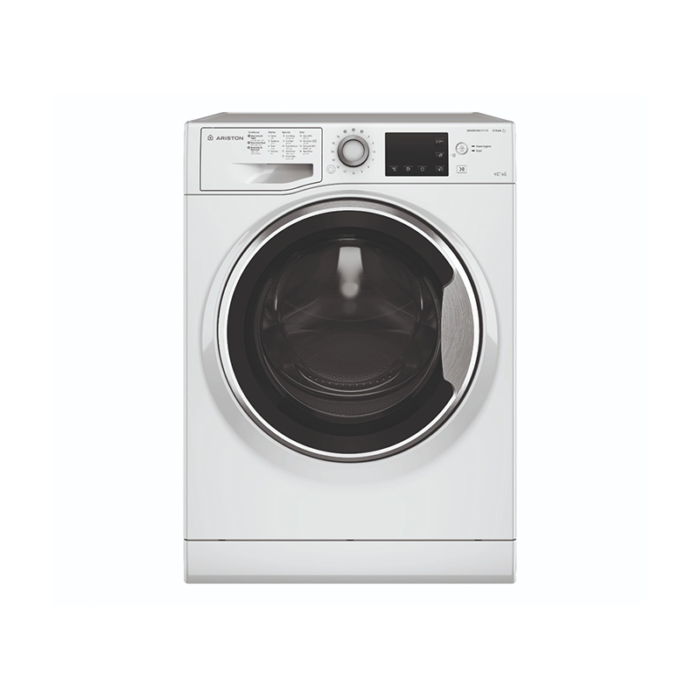 ⁦اريستون غسالة و مجفف تحميل امامي – 9 كجم غسيل و 6 كجم تجفيف – 16 برنامج – ابيض – NDB96SEX60HZ⁩ - الصورة ⁦2⁩