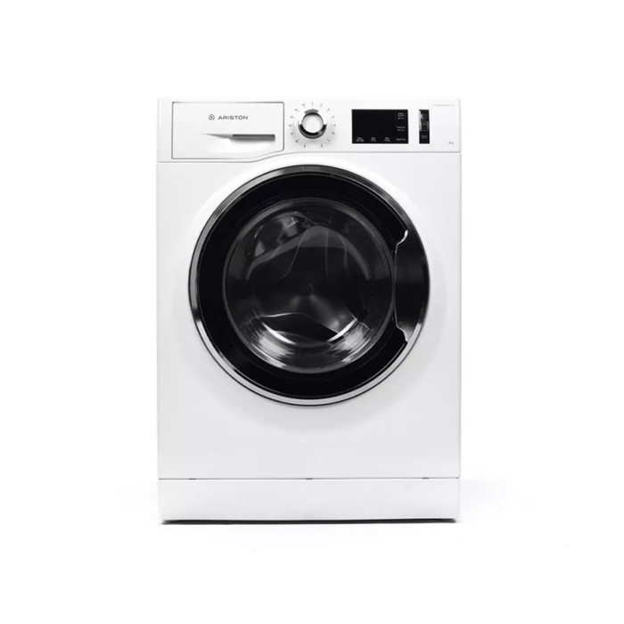⁦اريستون غسالة تحميل أمامي – 9 كجم غسيل – 15 برنامج – أبيض – NLM11946WCA60HZ⁩ - الصورة ⁦2⁩
