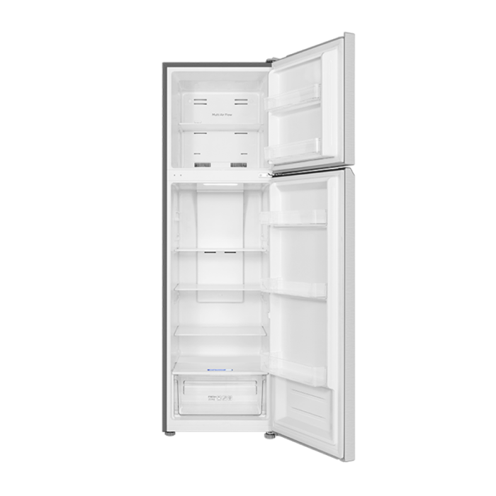 ⁦ثلاجة تي سي إل بابين مع فريزر علوي – 10.1 قدم³ – 286 لتر – انفرتر – فضي⁩ - الصورة ⁦6⁩