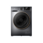 تي سي ال غسالة منزلية اتوماتيك تعبئة امامية 8 كجم، تعقيم حراري، انفرتر، فضي - P608FLG