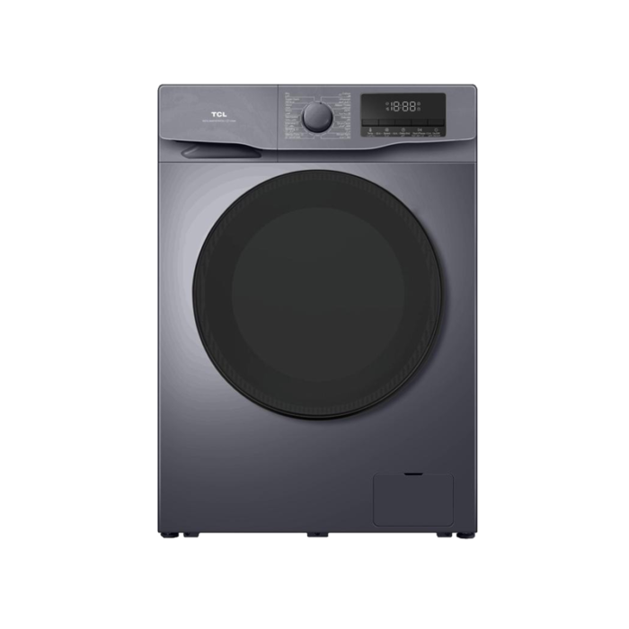 ⁦تي سي ال غسالة أمامية, 12 كيلو, 1400 دورة في الدقيقة · حجم الحوض الداخلي : 75 لتر · 50/60 هرتز ,لون استيل  - P612FLG⁩ - الصورة ⁦2⁩