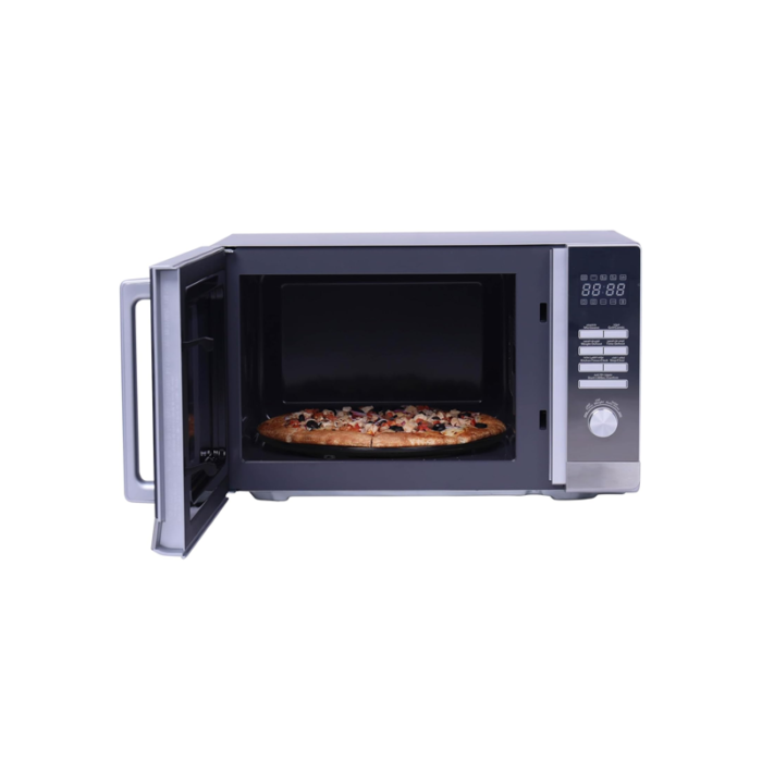 ⁦ميكرويف سوبر جنرال 30 لتر ستيل فضي – 900 واط – KSGMM930G⁩ - الصورة ⁦2⁩