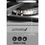 ⁦فرن جليم غاز 60×90 بستة عيون (4 غاز + 2 كهرباء) مع مروحة للهواء الساخن-SE966GIFS⁩ - الصورة ⁦7⁩