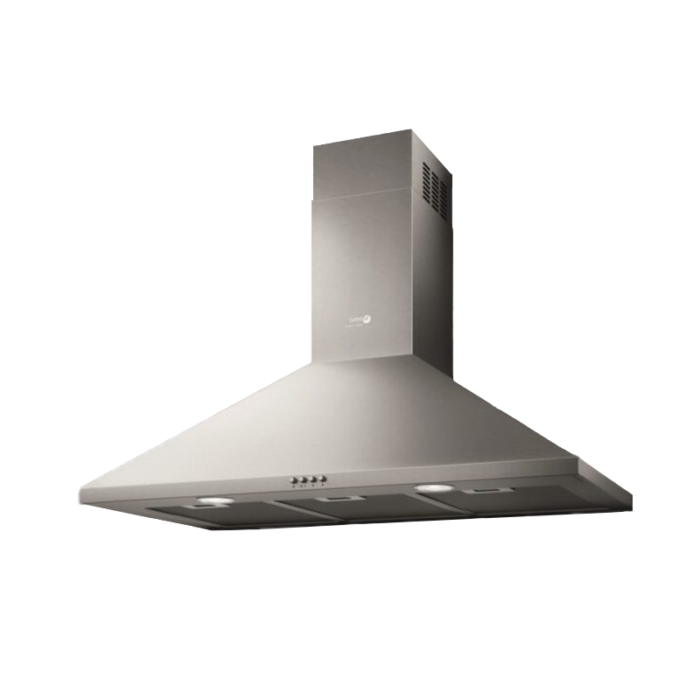 ⁦شفاط بومباي استيل ,تربو 90 سم صنع في إيطاليا , قوة الشفط 1000 ،PRF0176695⁩ - الصورة ⁦2⁩