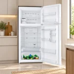 ⁦ثلاجة هيتاشي Hitachi بابين 19.4 قدم فريزر علوي إنفرتر أبيض – R-V700PS7K-1TWH⁩ - الصورة ⁦5⁩