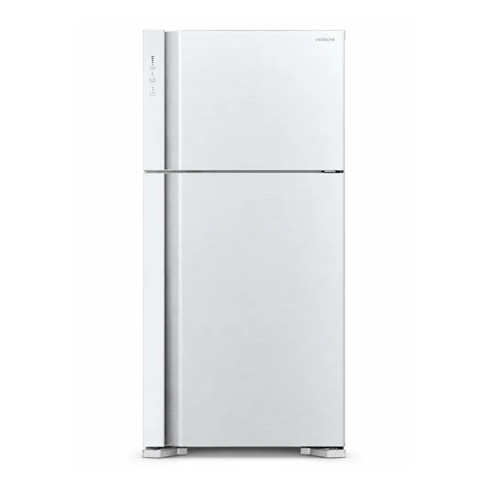 ⁦ثلاجة هيتاشي Hitachi بابين 19.4 قدم فريزر علوي إنفرتر أبيض – R-V700PS7K-1TWH⁩ - الصورة ⁦1⁩
