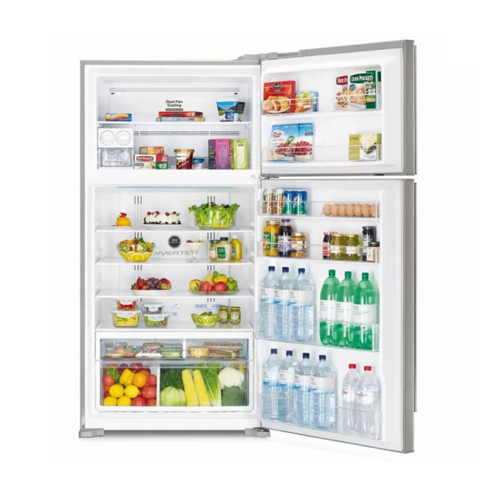 ⁦ثلاجة هيتاشي 24.8 قدم – أبيض – R-V905PS1KV-1TWH⁩ - الصورة ⁦4⁩