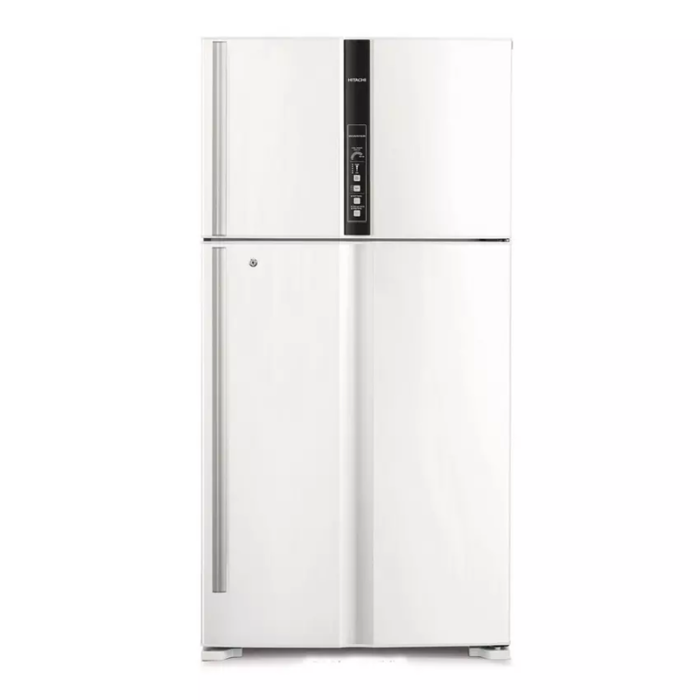 ⁦ثلاجة هيتاشي 24.8 قدم – أبيض – R-V905PS1KV-1TWH⁩ - الصورة ⁦2⁩