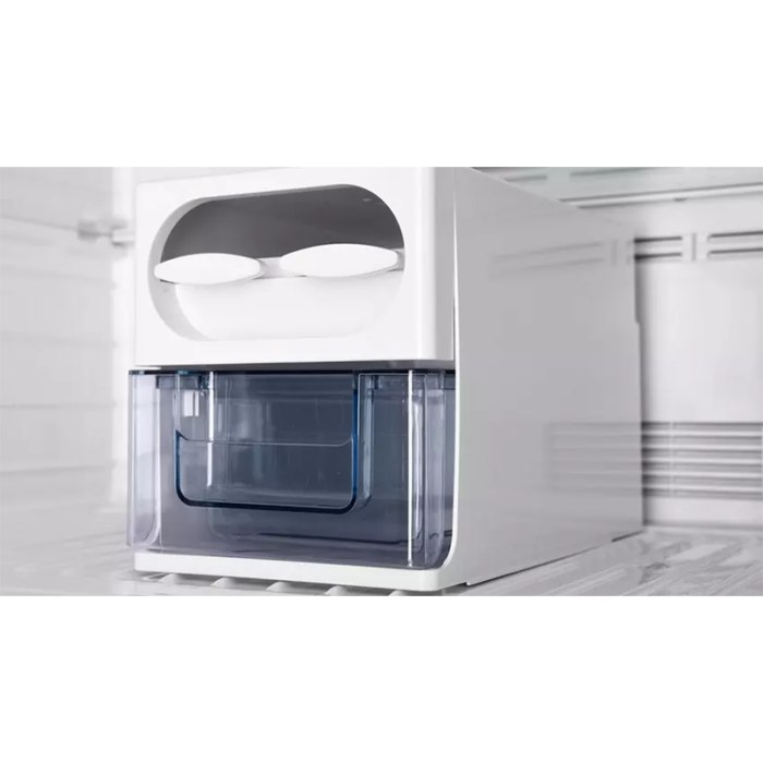 ⁦هيتاشي ثلاجة أربع أبواب، 19.1 قدم، إنفرتر، تبريد مزدوج، فلتر ثلاثي، 4 أوضاع تخزين،مبرد مياه ، لون أسود زجاجي – R-W660PS7GBK⁩ - الصورة ⁦5⁩