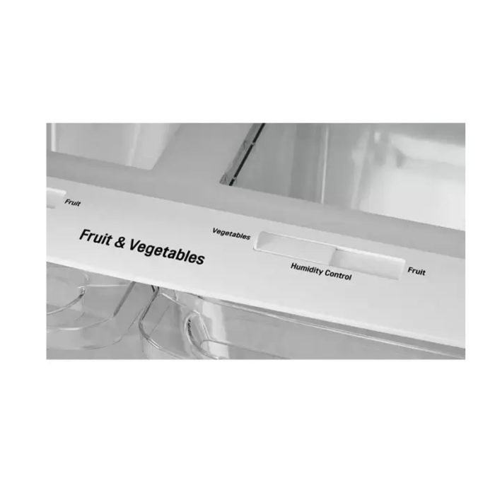 ⁦ثلاجة إل جي بابين مع فريزر علوي بسعة 19.6 قدم و553 لتر – ضاغط عاكس إنفرتر – ستانلس ستيل-LT20CBBVIV⁩ - الصورة ⁦6⁩