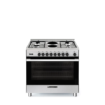 فرن جليم غاز 60×90 بستة عيون (4 غاز + 2 كهرباء) مع مروحة للهواء الساخن-SE966GIFS