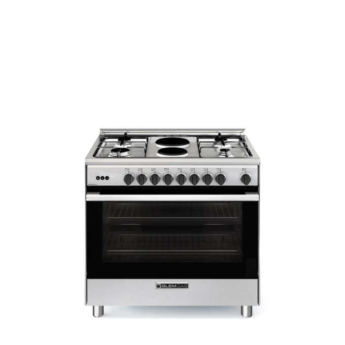 ⁦فرن جليم غاز 60×90 بستة عيون (4 غاز + 2 كهرباء) مع مروحة للهواء الساخن-SE966GIFS⁩ - الصورة ⁦2⁩