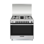 ⁦فرن جليم غاز 60×90 بستة عيون (4 غاز + 2 كهرباء) مع مروحة للهواء الساخن-SE966GIFS⁩ - الصورة ⁦3⁩