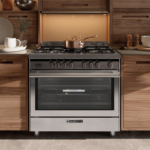 ⁦جليم غاز 60*90، أمان تام، متعدد الوظائف، مروحة ـ أستيل- ST967GIFSMF⁩ - الصورة ⁦5⁩