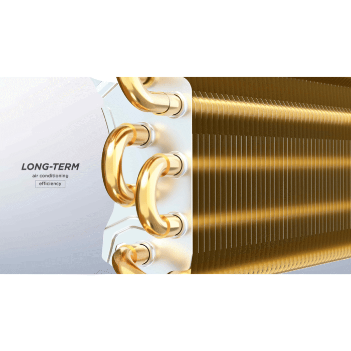 ⁦مكيف سبليت تي سي ال , تي سوبر24 بارد , خاصية تنظيف ذاتي , ريش ذهبية , تربو , انفرتر موفر للطاقة ,تبريد فعلي 22000 وحدة  TAC-24CSU/TSS1⁩ - الصورة ⁦7⁩