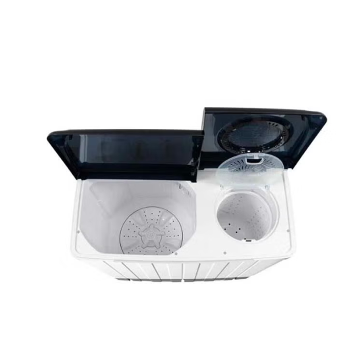 ⁦غسالة TCL بحوضين سعة 10 كغ – أبيض – F211TT⁩ - الصورة ⁦4⁩