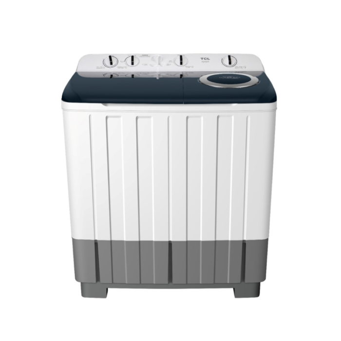 ⁦غسالة TCL بحوضين سعة 10 كغ – أبيض – F211TT⁩ - الصورة ⁦2⁩