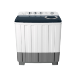 غسالة تي سي ال حوضين 8.5كغ أبيض TWT85-S2