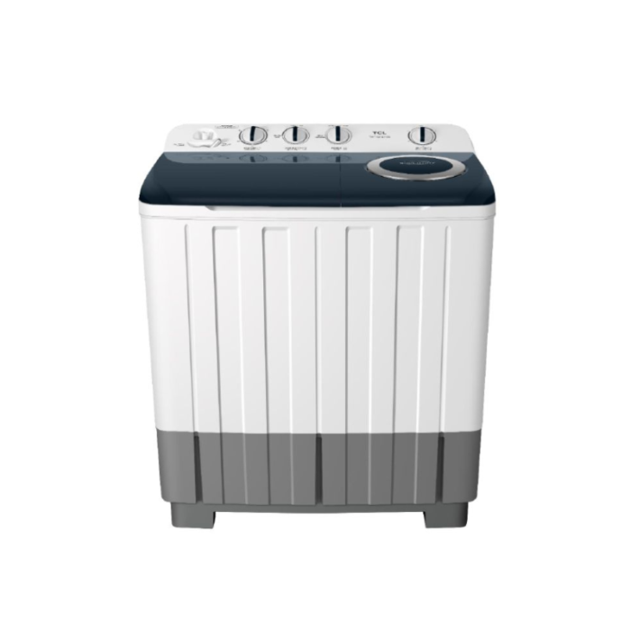 ⁦غسالة تي سي ال حوضين 8.5كغ أبيض TWT85-S2⁩ - الصورة ⁦3⁩