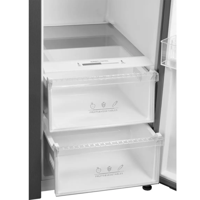 ⁦ثلاجة باناسونيك دولابي سعة 20.8 قدم  تبريد متطور بتقنية الإنفيرتر وتصميم أنيق بلون فضي-NR-BS782GKSA⁩ - الصورة ⁦9⁩