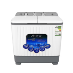 غسالة حوضين دبليو بوكس 7 كيلو أبيض WB9010L