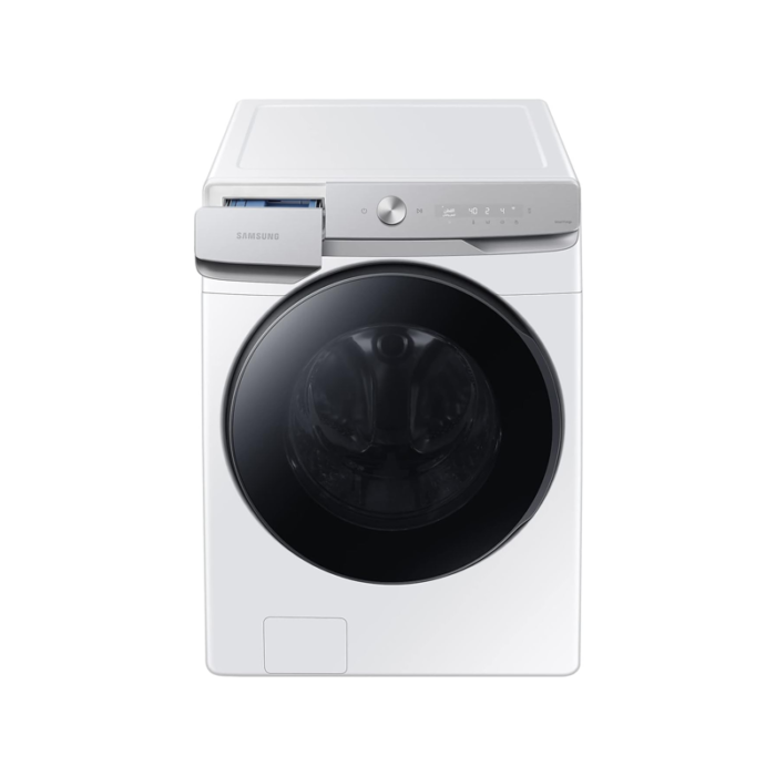 ⁦سامسونج غسالة ومجفف تحميل أمامي – 16 كجم غسيل و 10 كجم تجفيف – 24 برنامج – أبيض – WD16T6300GW/YL⁩ - الصورة ⁦4⁩