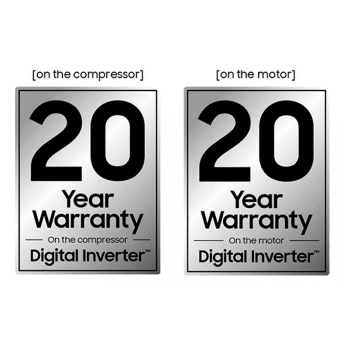 ⁦سامسونج غسالة ومجفف تحميل أمامي – 18 كجم غسيل و 11 كجم تجفيف – 24 برنامج – فضي- WD18T6300GP/YL⁩ - الصورة ⁦7⁩