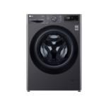 ال جي غسالة اتوماتيك تعبئة امامية 11 كجم، موتور الدفع المباشر، غسيل تيربو، اسود - WFR1114MB