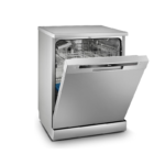 ميديا غسالة صحون 12 مكان، 7 برامج، 2 رف، فضي -WQP125201CSEG - الصورة 3