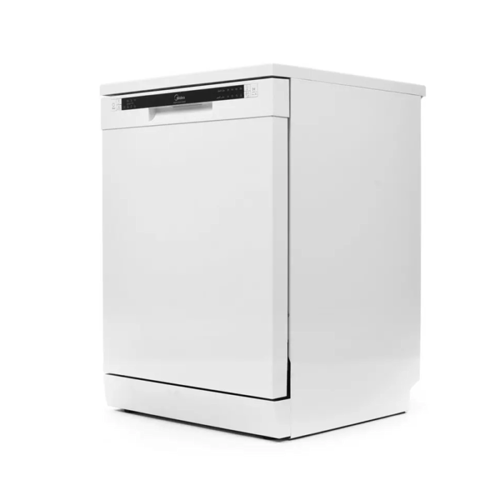 ⁦ميديا غسالة صحون 12 مكان، 6 برامج، موفرة للطاقة، أبيض - WQP125201CWEG⁩ - الصورة ⁦3⁩