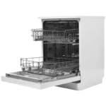 ⁦ميديا غسالة صحون 12 مكان، 6 برامج، موفرة للطاقة، أبيض - WQP125201CWEG⁩ - الصورة ⁦6⁩