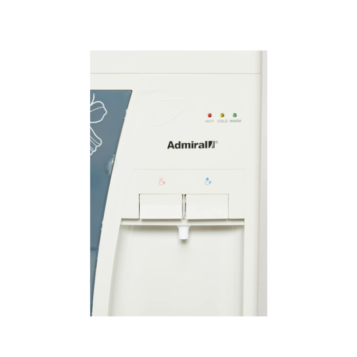 ⁦برادة مياه ادميرال , مع خزانة , لون ابيض  ADWD2TR⁩ - الصورة ⁦5⁩