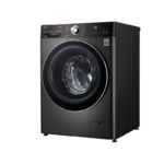 ⁦ال جي غساله اتوماتيك تعبئة أمامية 12 كجم غسيل , 8 كجم تجفيف ,  بخار, استيل - WSV1208BST⁩ - الصورة ⁦3⁩