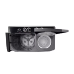 ⁦غسالة LG بحوضين سعة 12 كغ – رمادي غامق  – WTT1210OM1⁩ - الصورة ⁦3⁩